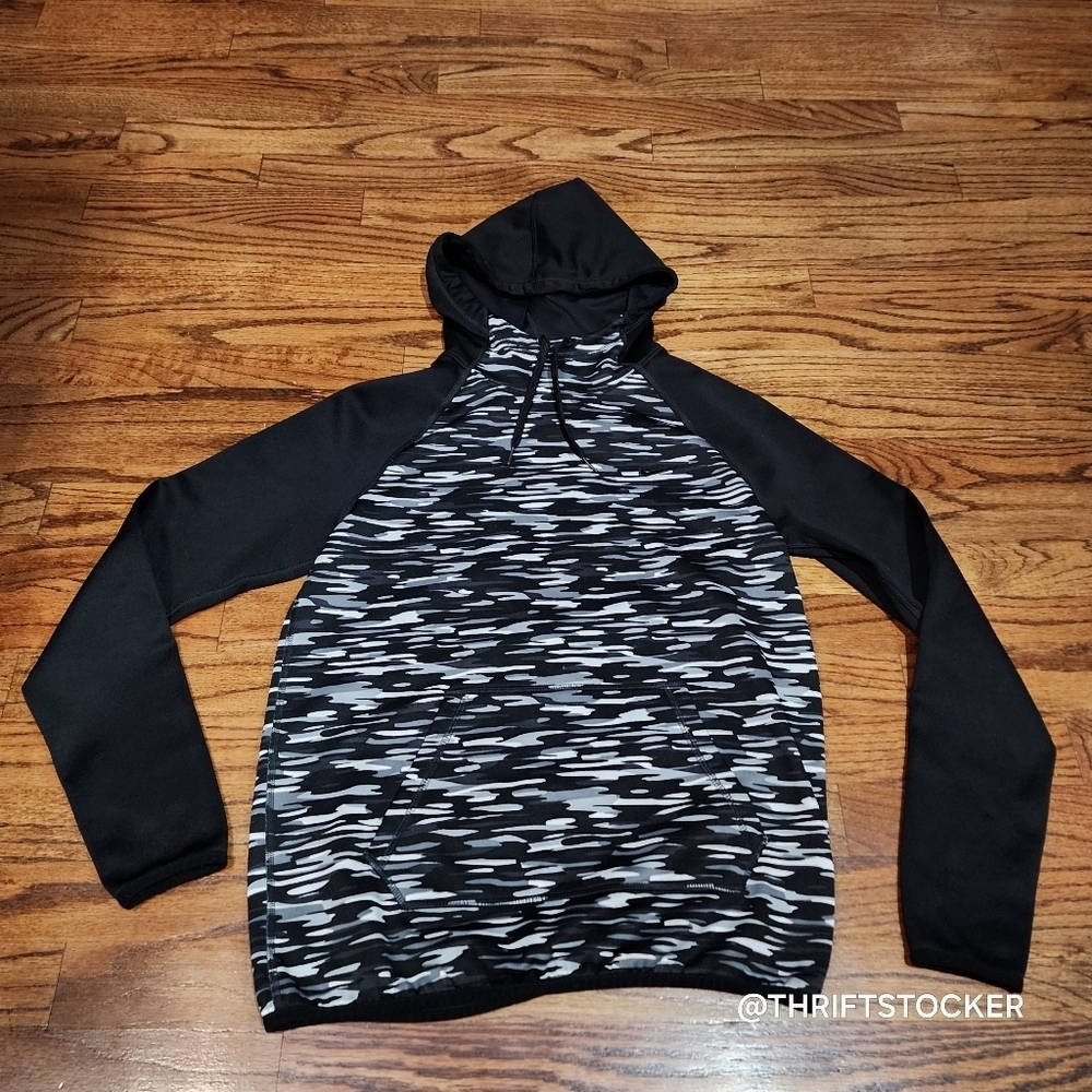 Nike patterned hoodie size S